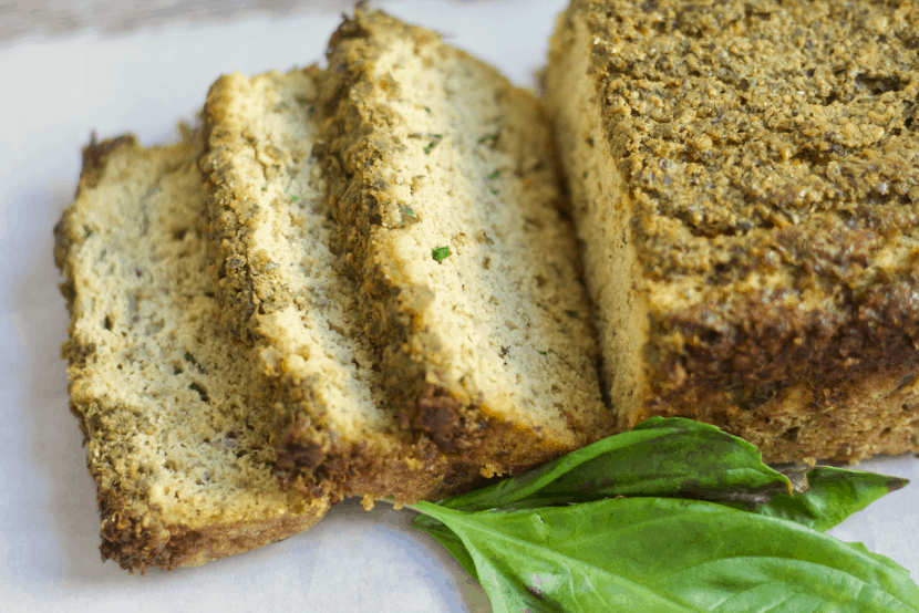 PALEO Pesto Bread [glutenfree + grainfree] • Healthy Helper