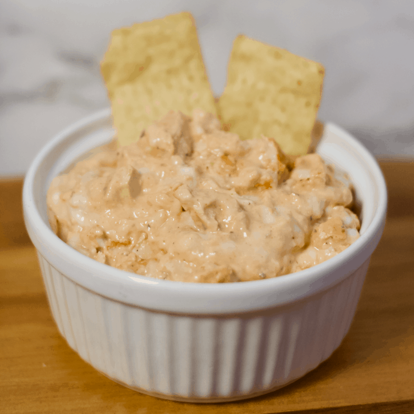Vegan Buffalo Chicken Wing Dip [glutenfree] • Healthy Helper
