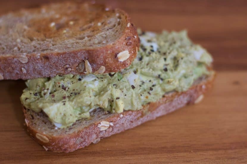 Avocado Egg Salad [dairyfree + glutenfree] • Healthy Helper